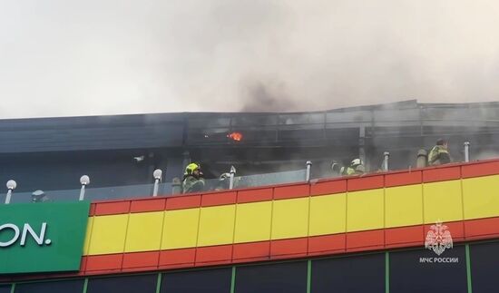 Russia Shopping Mall Fire