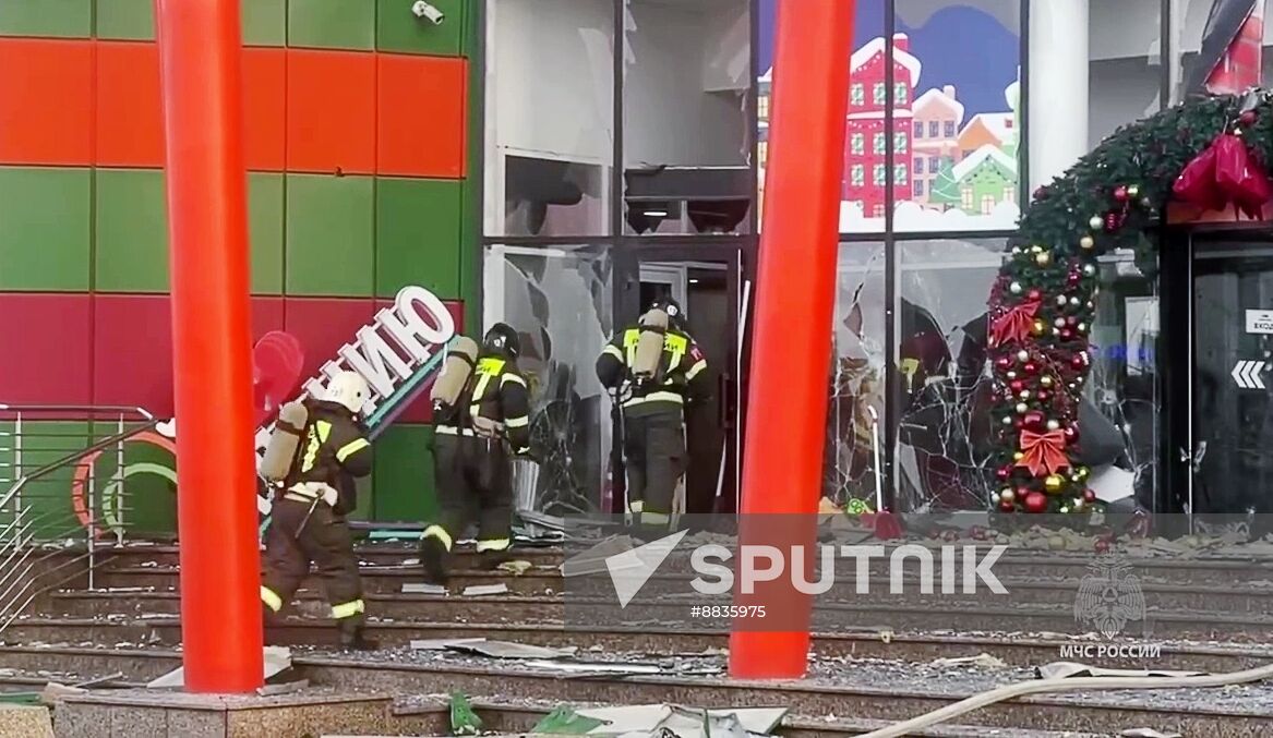 Russia Shopping Mall Fire