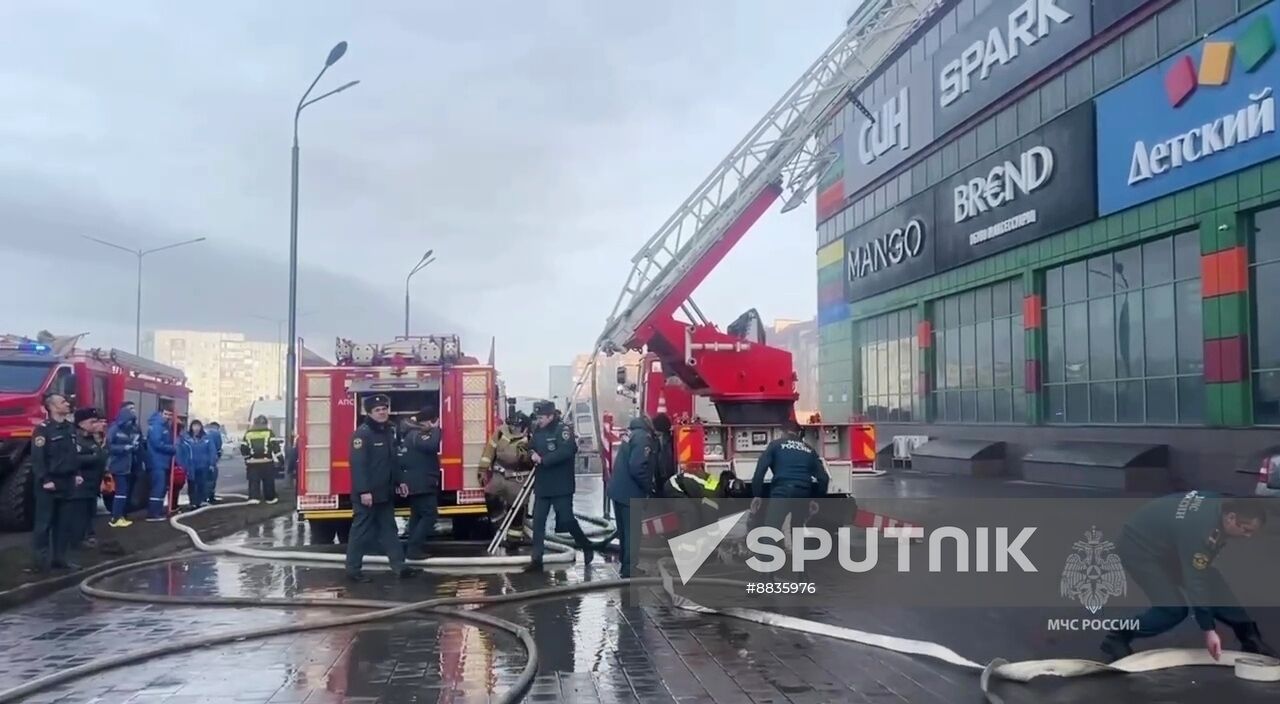 Russia Shopping Mall Fire