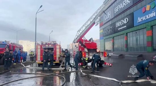 Russia Shopping Mall Fire