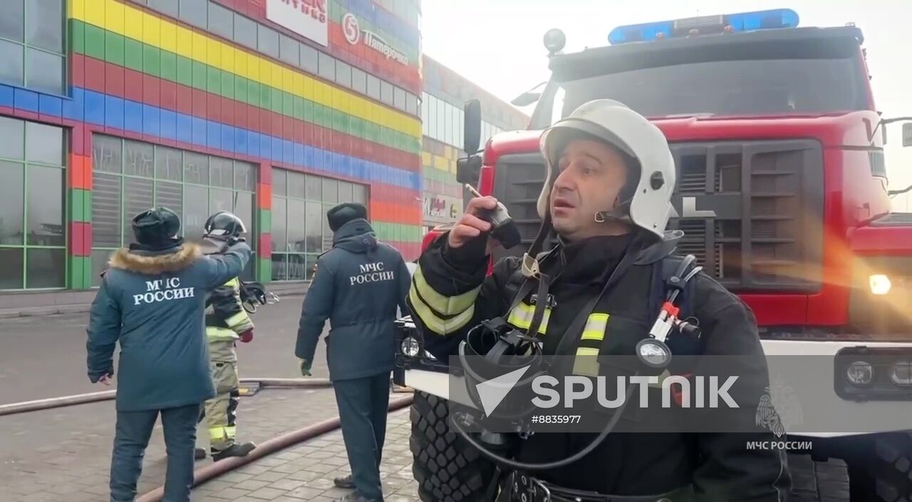 Russia Shopping Mall Fire