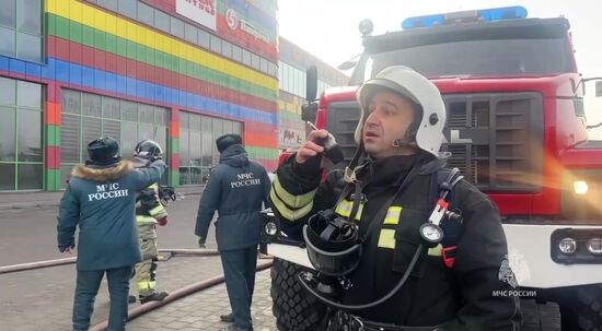 Russia Shopping Mall Fire