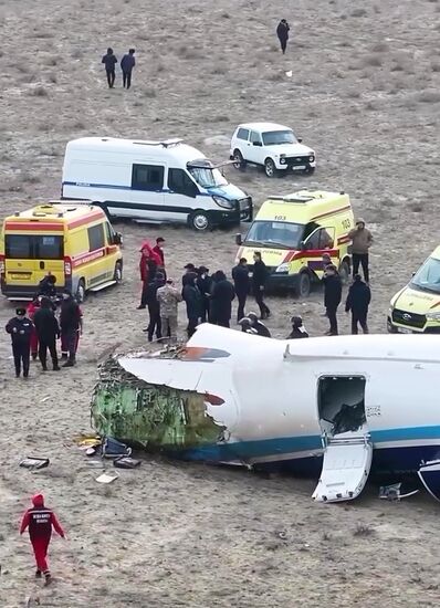 Kazakhstan Azerbaijan Plane Crash