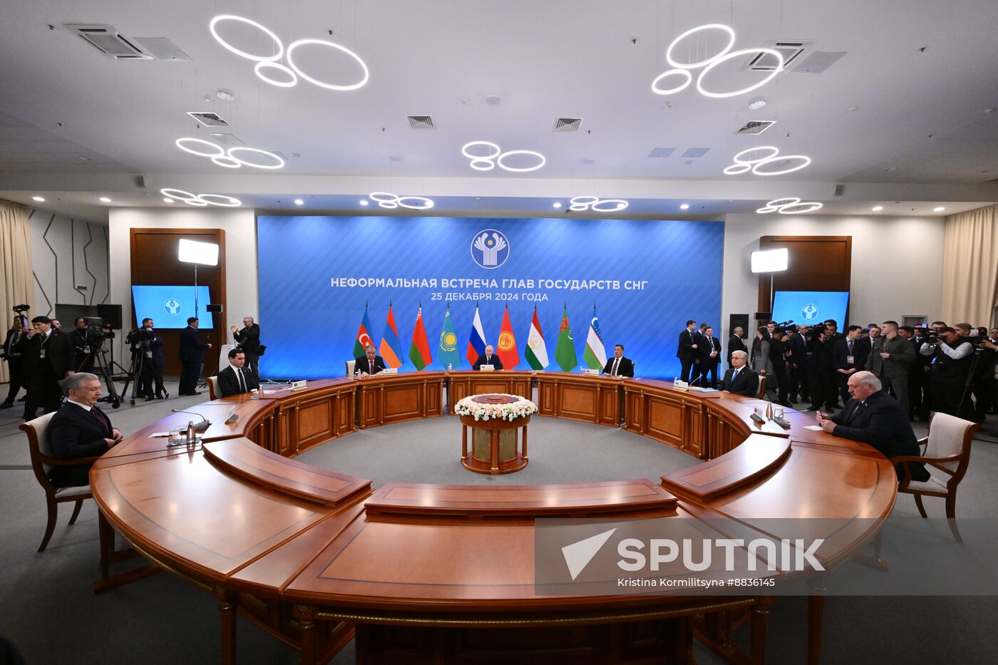 Russia CIS State Heads Meeting