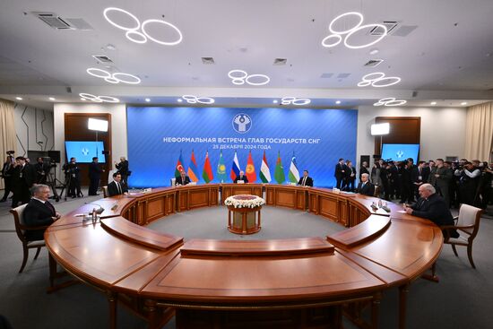 Russia CIS State Heads Meeting