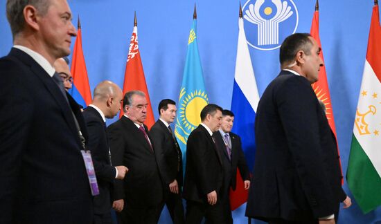 Russia CIS State Heads Meeting