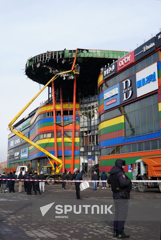 Russia Shopping Mall Fire