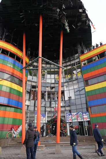 Russia Shopping Mall Fire