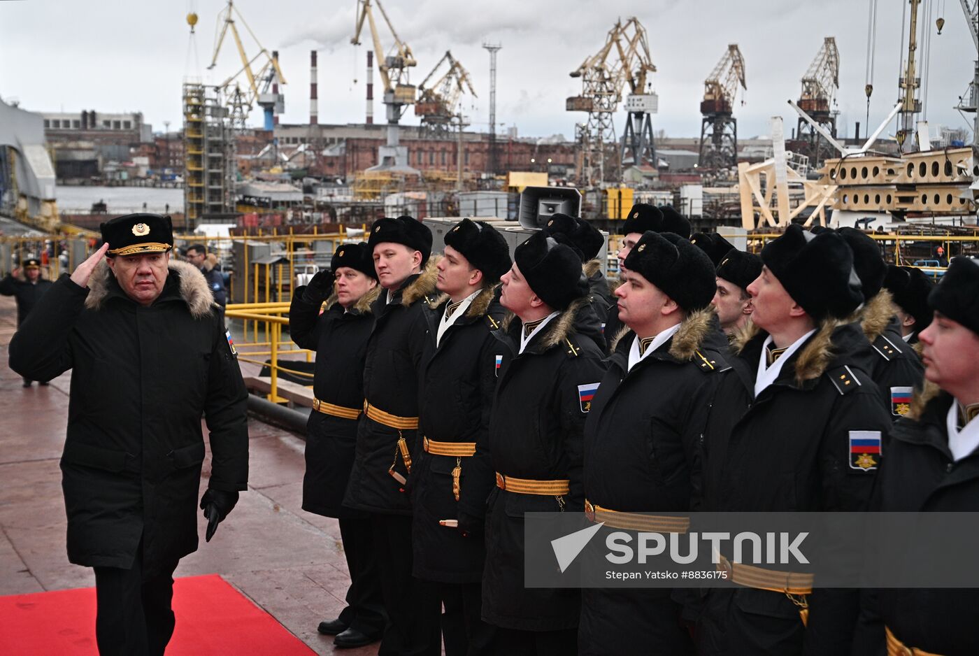 Russia Navy Nikolai Zubov Patrol Boat