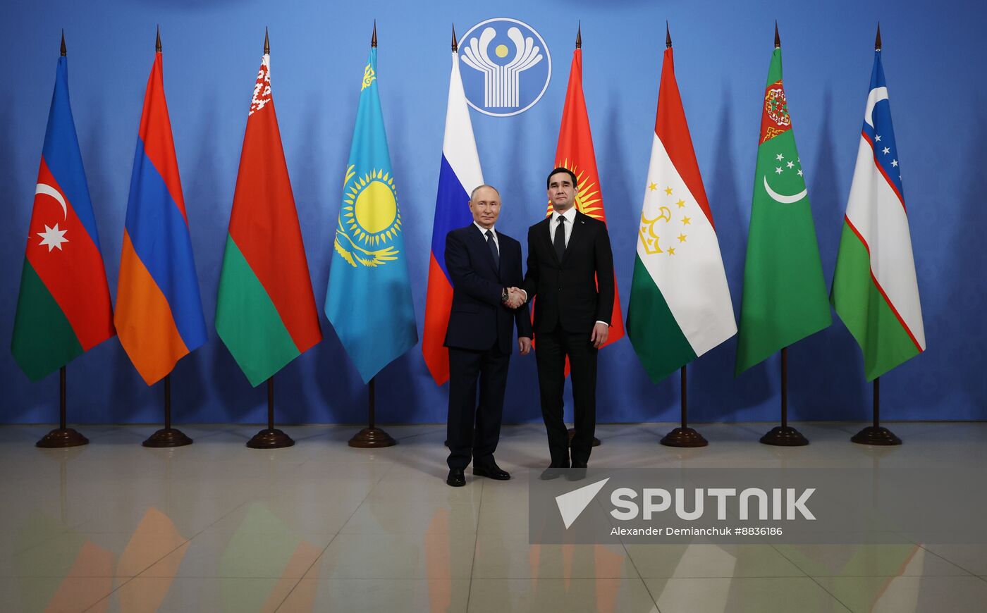 Russia CIS State Heads Meeting