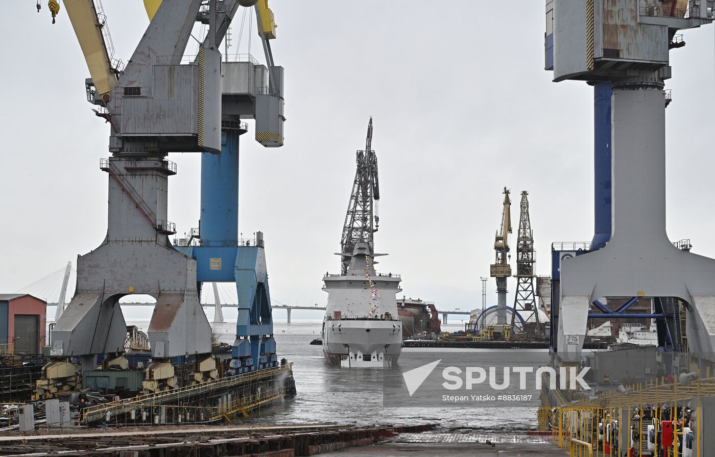 Russia Navy Nikolai Zubov Patrol Boat