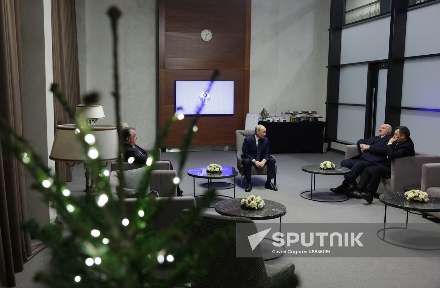 Russia CIS State Heads Meeting