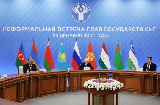 Russia CIS State Heads Meeting