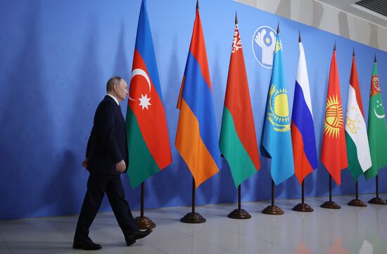 Russia CIS State Heads Meeting