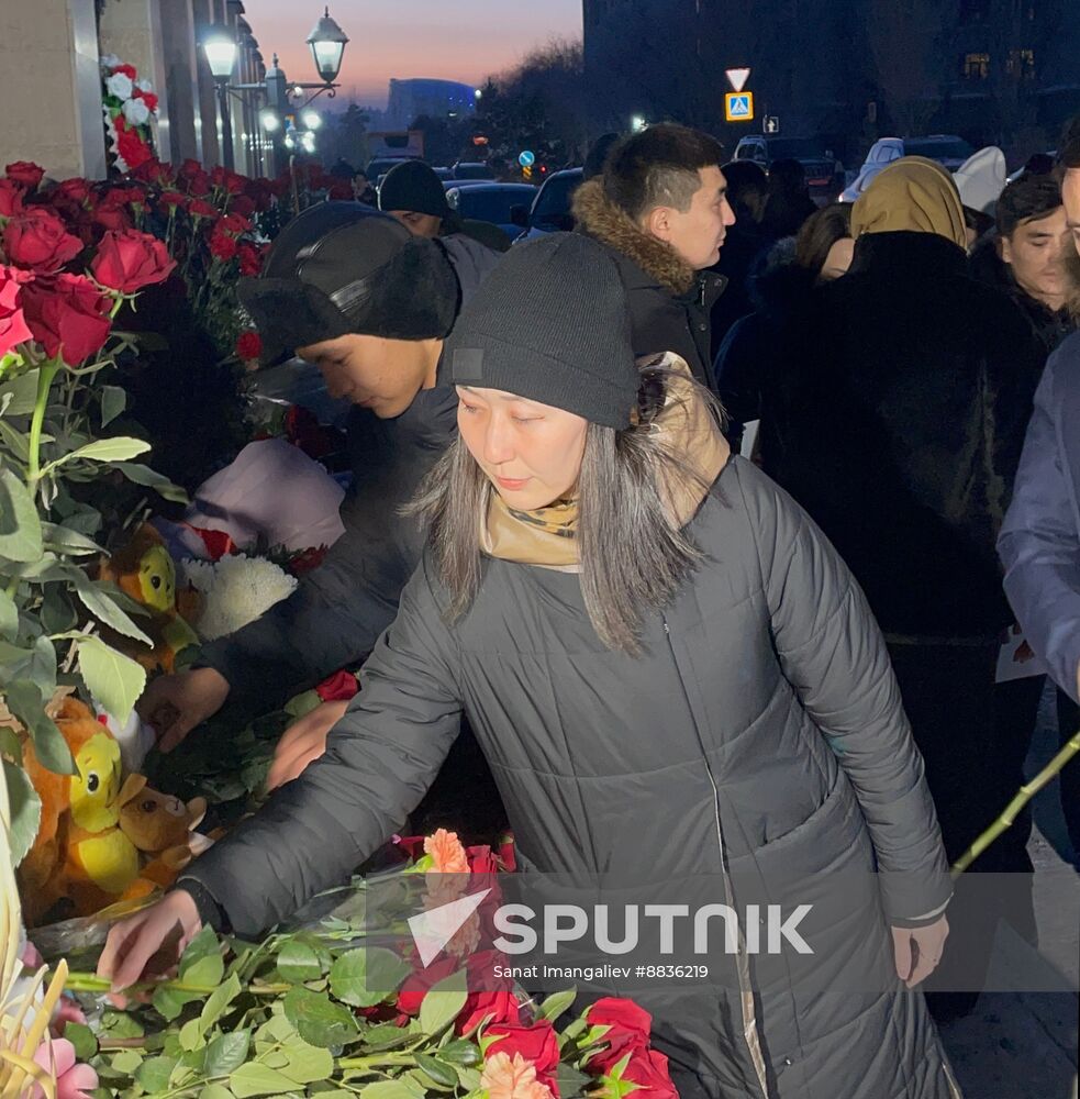 Kazakhstan Azerbaijan Plane Crash Mourning