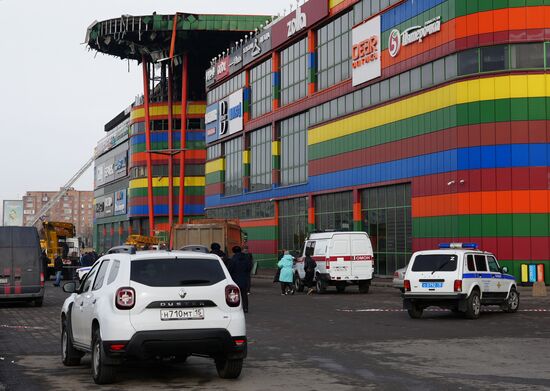 Russia Shopping Mall Fire