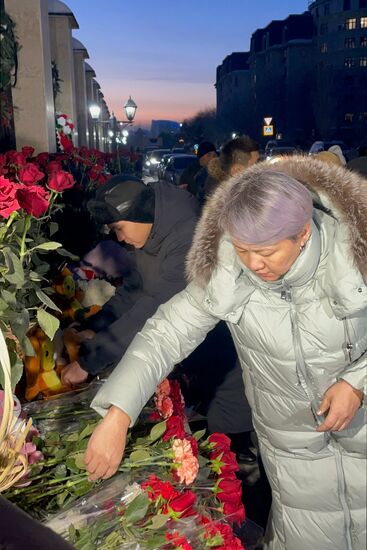 Kazakhstan Azerbaijan Plane Crash Mourning