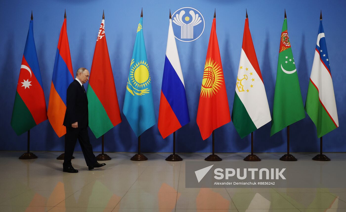 Russia CIS State Heads Meeting