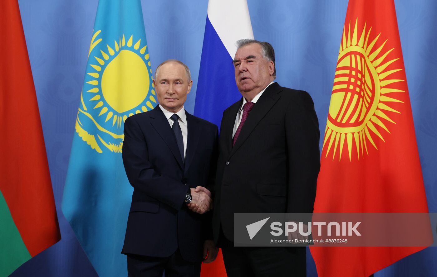 Russia CIS State Heads Meeting
