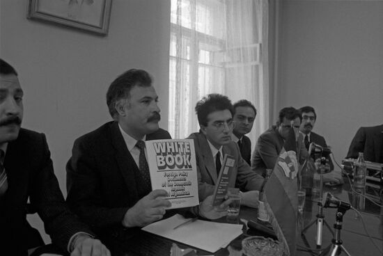 News conference