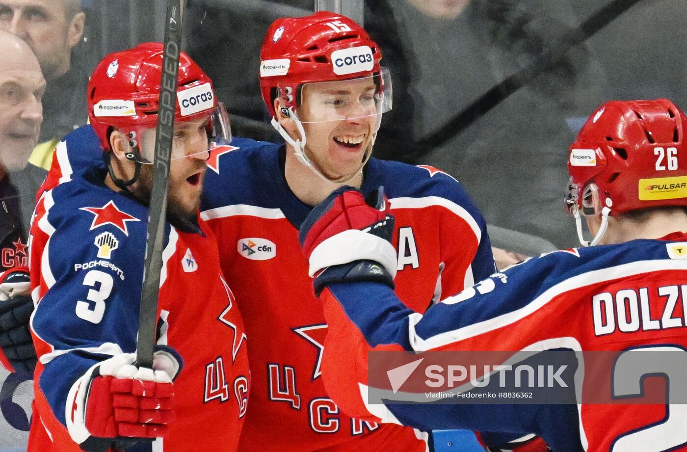 Russia Ice Hockey Kontinental League CSKA - SKA