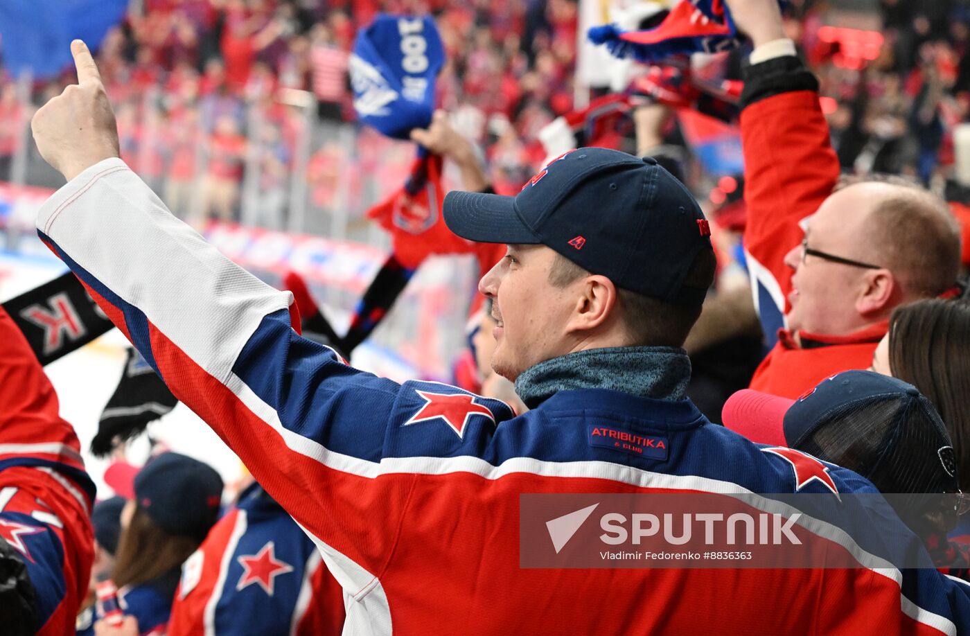 Russia Ice Hockey Kontinental League CSKA - SKA