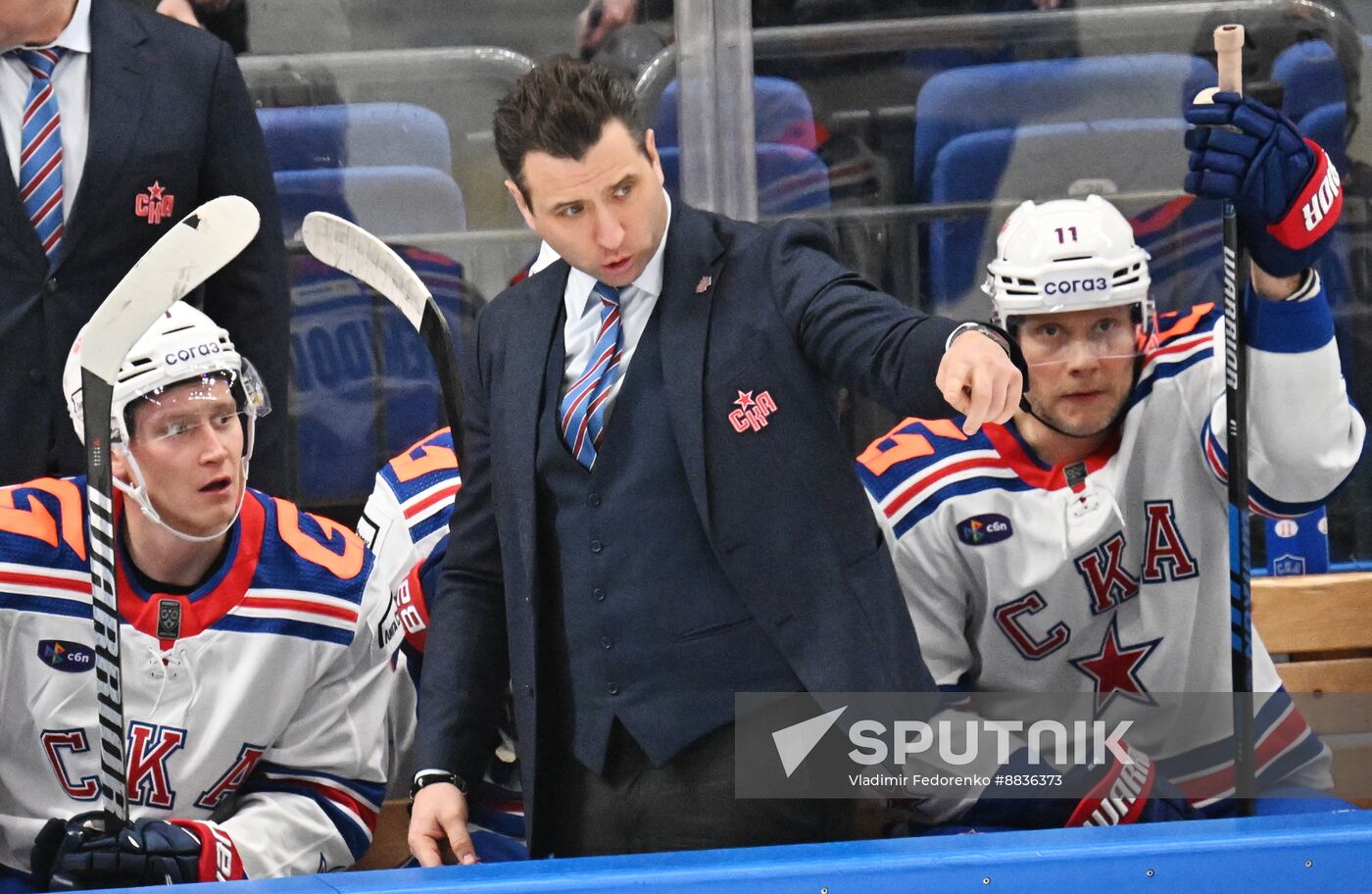 Russia Ice Hockey Kontinental League CSKA - SKA