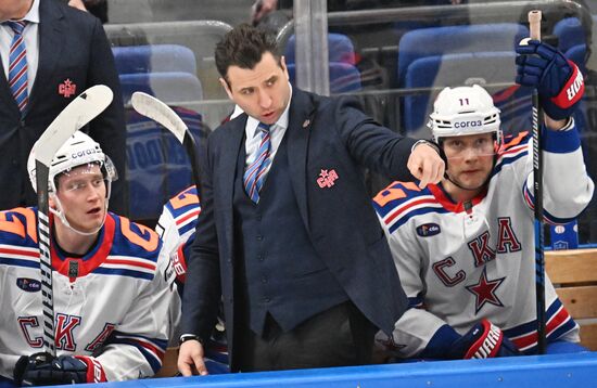 Russia Ice Hockey Kontinental League CSKA - SKA