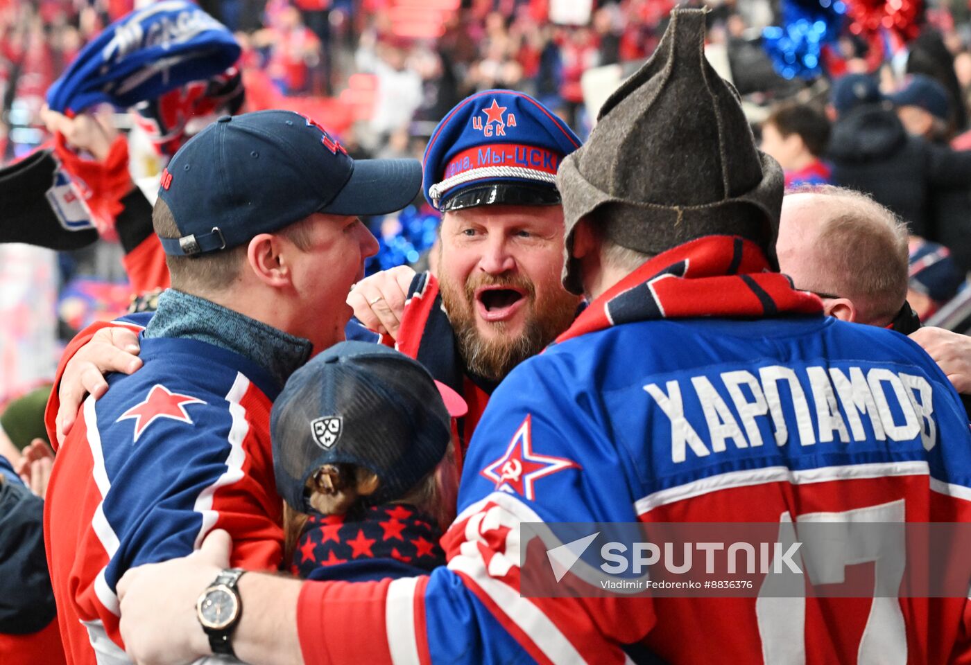 Russia Ice Hockey Kontinental League CSKA - SKA