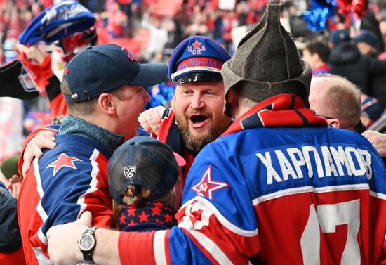 Russia Ice Hockey Kontinental League CSKA - SKA