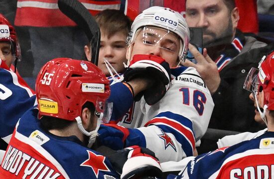 Russia Ice Hockey Kontinental League CSKA - SKA