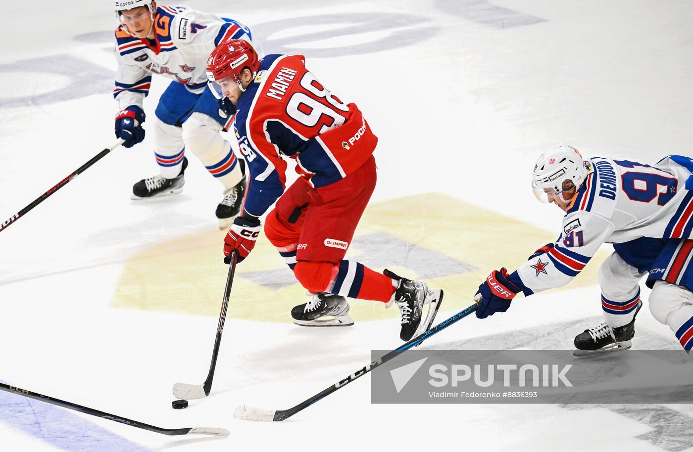 Russia Ice Hockey Kontinental League CSKA - SKA