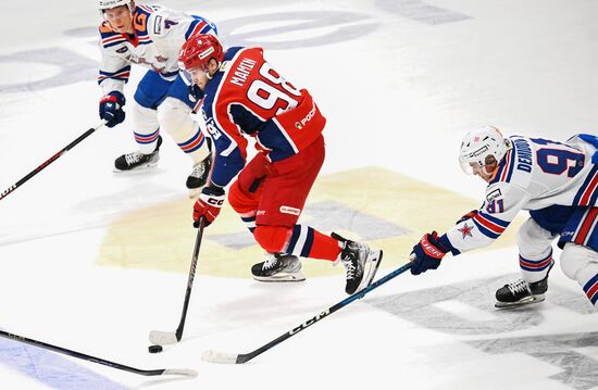 Russia Ice Hockey Kontinental League CSKA - SKA