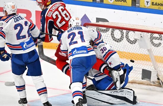 Russia Ice Hockey Kontinental League CSKA - SKA