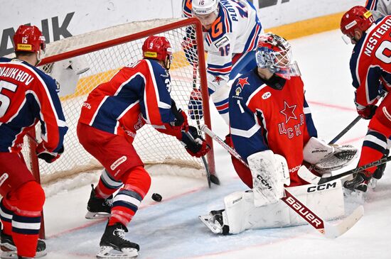 Russia Ice Hockey Kontinental League CSKA - SKA