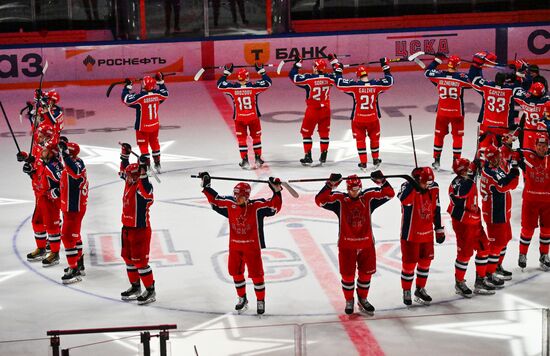 Russia Ice Hockey Kontinental League CSKA - SKA