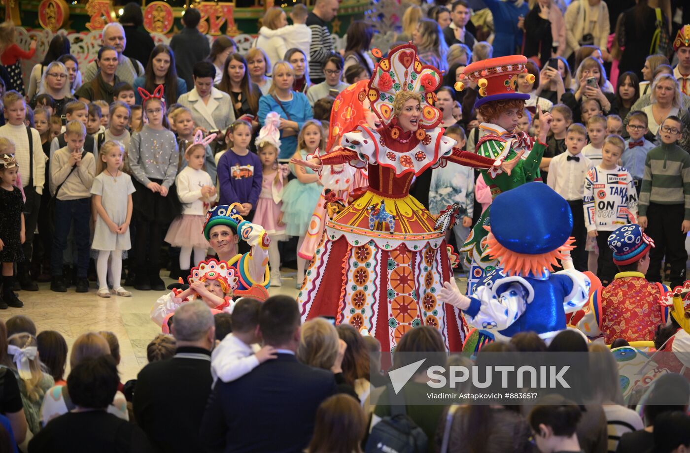 Russia New Year Show