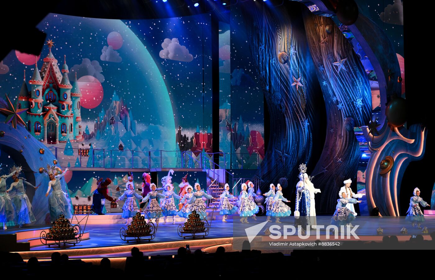 Russia New Year Show