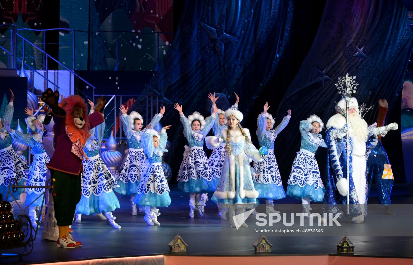 Russia New Year Show