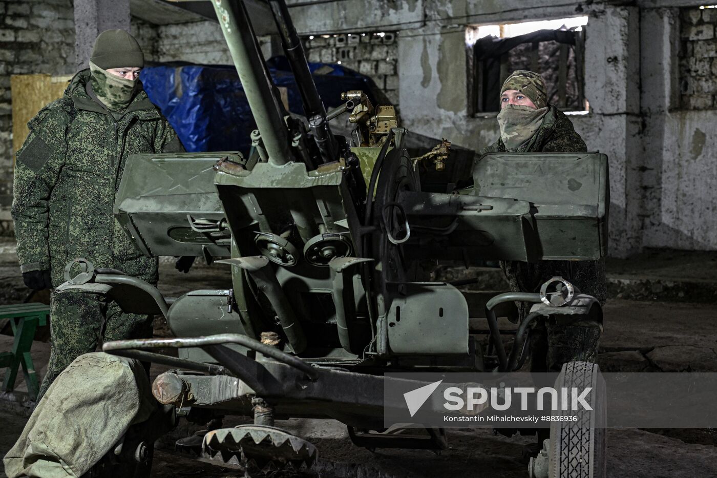 Russia Ukraine Military Operation Repair Battalion