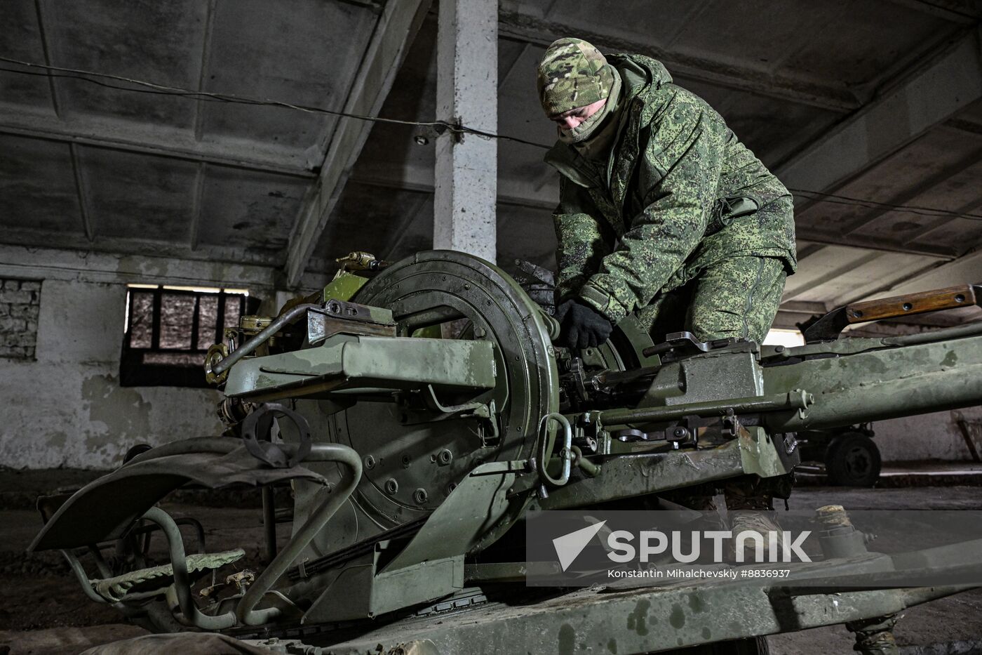 Russia Ukraine Military Operation Repair Battalion