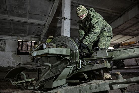 Russia Ukraine Military Operation Repair Battalion