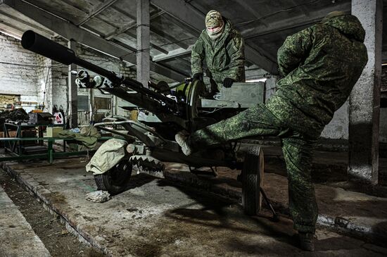 Russia Ukraine Military Operation Repair Battalion