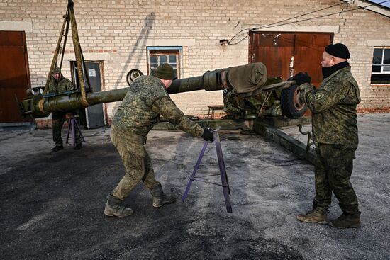 Russia Ukraine Military Operation Repair Battalion