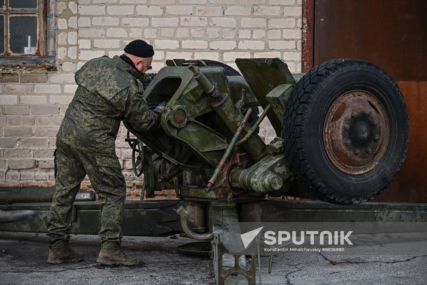 Russia Ukraine Military Operation Repair Battalion