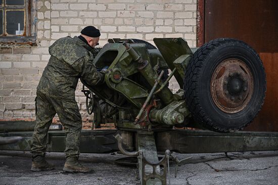 Russia Ukraine Military Operation Repair Battalion