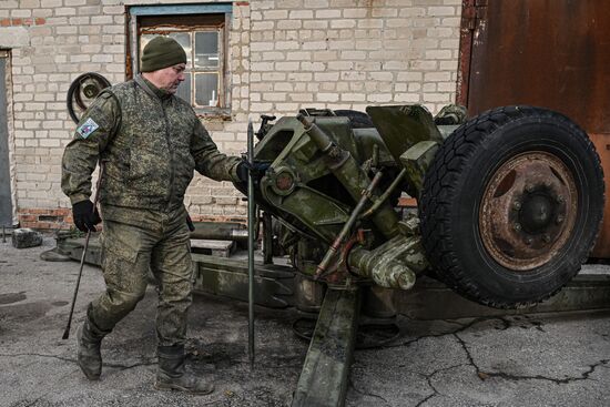 Russia Ukraine Military Operation Repair Battalion