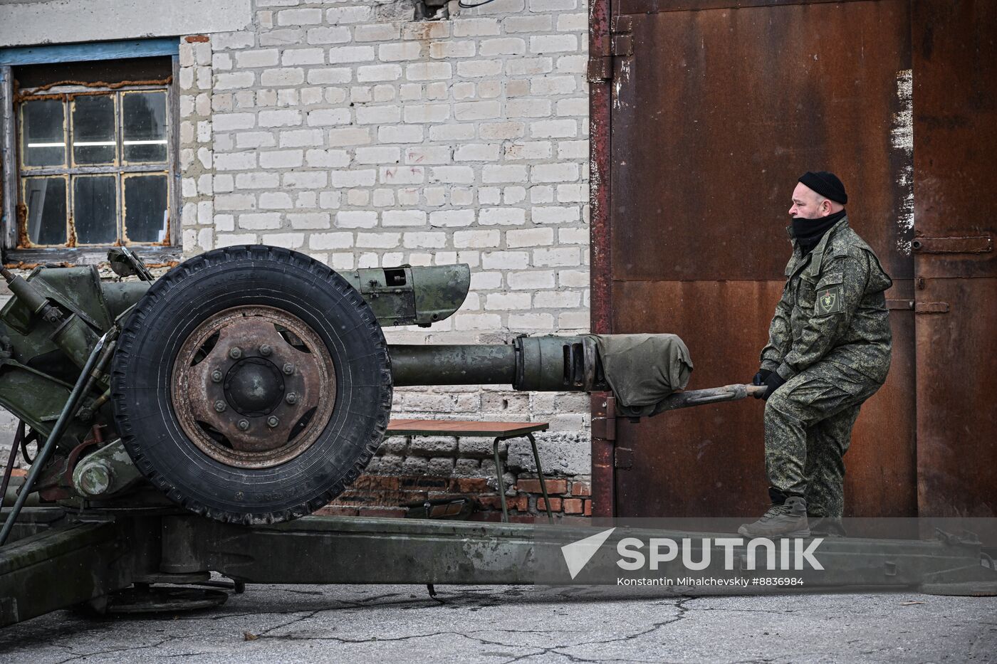 Russia Ukraine Military Operation Repair Battalion