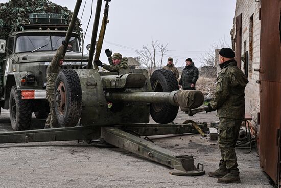 Russia Ukraine Military Operation Repair Battalion