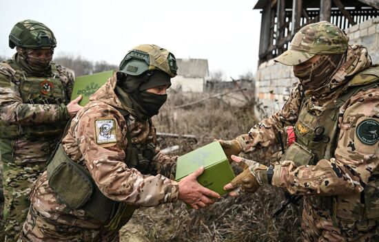 Russia Ukraine Military Operation New Year Season Preparations